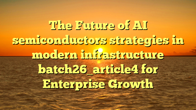 The Future of AI semiconductors strategies in modern infrastructure batch26_article4 for Enterprise Growth